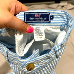 Vineyard Vines boys seersucker trousers